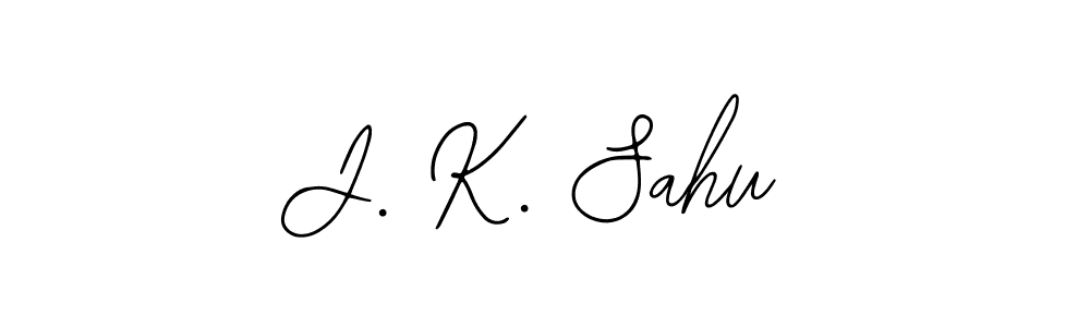 Design your own signature with our free online signature maker. With this signature software, you can create a handwritten (Bearetta-2O07w) signature for name J. K. Sahu. J. K. Sahu signature style 12 images and pictures png