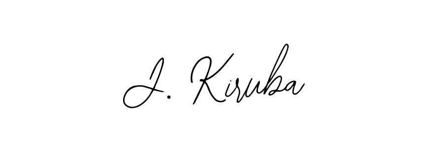 You can use this online signature creator to create a handwritten signature for the name J. Kiruba. This is the best online autograph maker. J. Kiruba signature style 12 images and pictures png