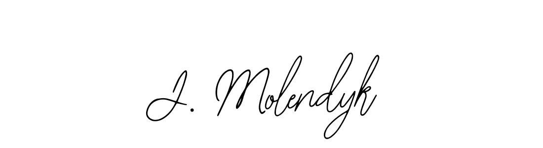 Create a beautiful signature design for name J. Molendyk. With this signature (Bearetta-2O07w) fonts, you can make a handwritten signature for free. J. Molendyk signature style 12 images and pictures png