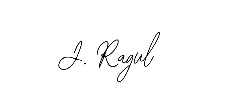 You can use this online signature creator to create a handwritten signature for the name J. Ragul. This is the best online autograph maker. J. Ragul signature style 12 images and pictures png