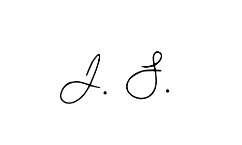 Create a beautiful signature design for name J. S.. With this signature (Bearetta-2O07w) fonts, you can make a handwritten signature for free. J. S. signature style 12 images and pictures png