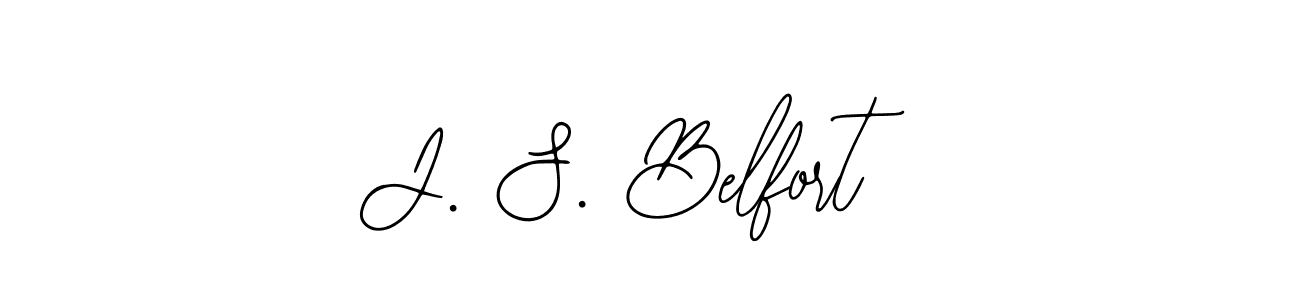 J. S. Belfort stylish signature style. Best Handwritten Sign (Bearetta-2O07w) for my name. Handwritten Signature Collection Ideas for my name J. S. Belfort. J. S. Belfort signature style 12 images and pictures png
