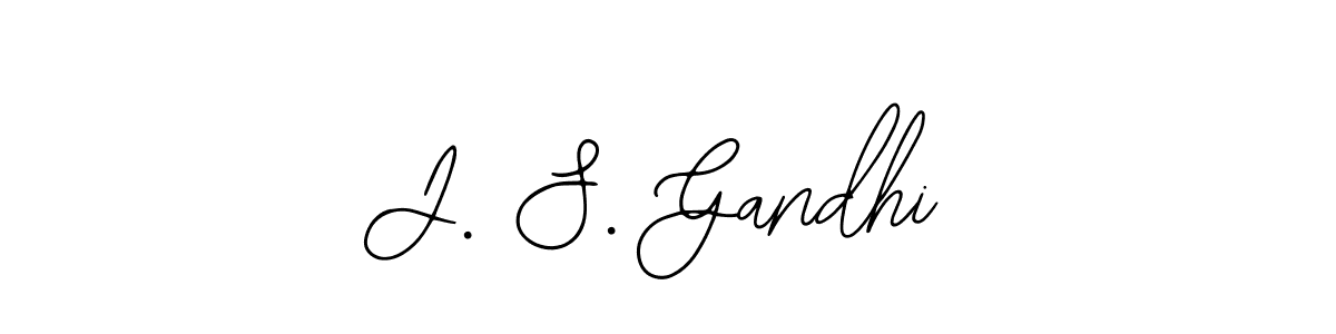 Make a short J. S. Gandhi signature style. Manage your documents anywhere anytime using Bearetta-2O07w. Create and add eSignatures, submit forms, share and send files easily. J. S. Gandhi signature style 12 images and pictures png