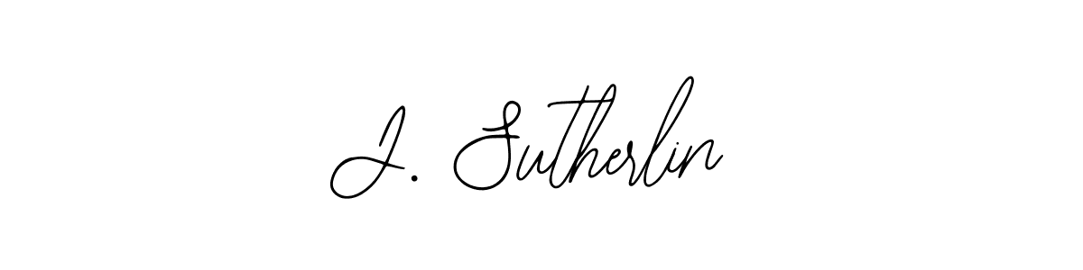 Also You can easily find your signature by using the search form. We will create J. Sutherlin name handwritten signature images for you free of cost using Bearetta-2O07w sign style. J. Sutherlin signature style 12 images and pictures png