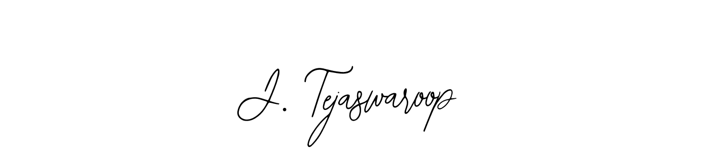 Make a beautiful signature design for name J. Tejaswaroop. Use this online signature maker to create a handwritten signature for free. J. Tejaswaroop signature style 12 images and pictures png