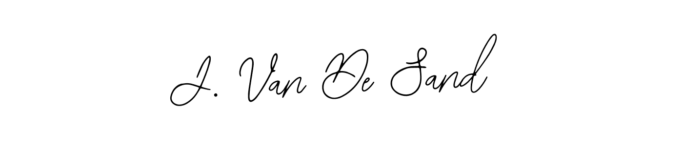 J. Van De Sand stylish signature style. Best Handwritten Sign (Bearetta-2O07w) for my name. Handwritten Signature Collection Ideas for my name J. Van De Sand. J. Van De Sand signature style 12 images and pictures png