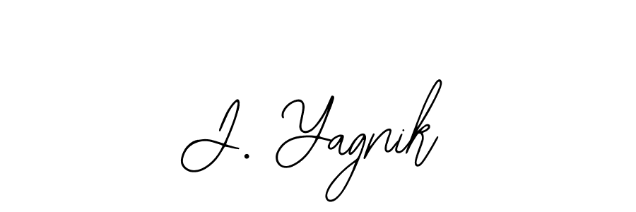 Also we have J. Yagnik name is the best signature style. Create professional handwritten signature collection using Bearetta-2O07w autograph style. J. Yagnik signature style 12 images and pictures png