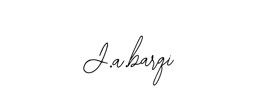 Make a beautiful signature design for name J.a.barqi. Use this online signature maker to create a handwritten signature for free. J.a.barqi signature style 12 images and pictures png