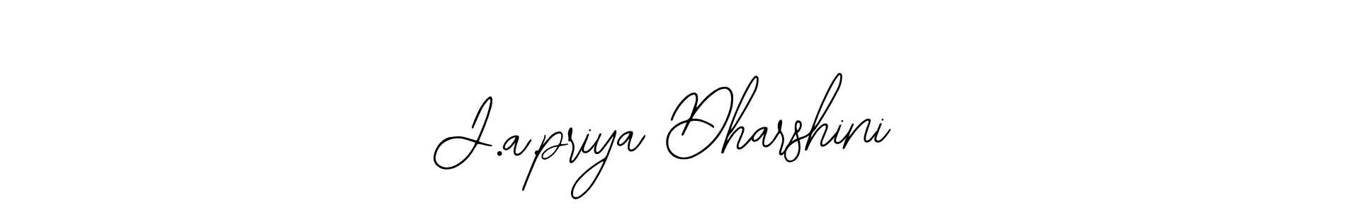 J.a.priya Dharshini stylish signature style. Best Handwritten Sign (Bearetta-2O07w) for my name. Handwritten Signature Collection Ideas for my name J.a.priya Dharshini. J.a.priya Dharshini signature style 12 images and pictures png
