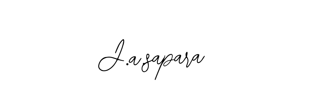 How to Draw J.a.sapara signature style? Bearetta-2O07w is a latest design signature styles for name J.a.sapara. J.a.sapara signature style 12 images and pictures png