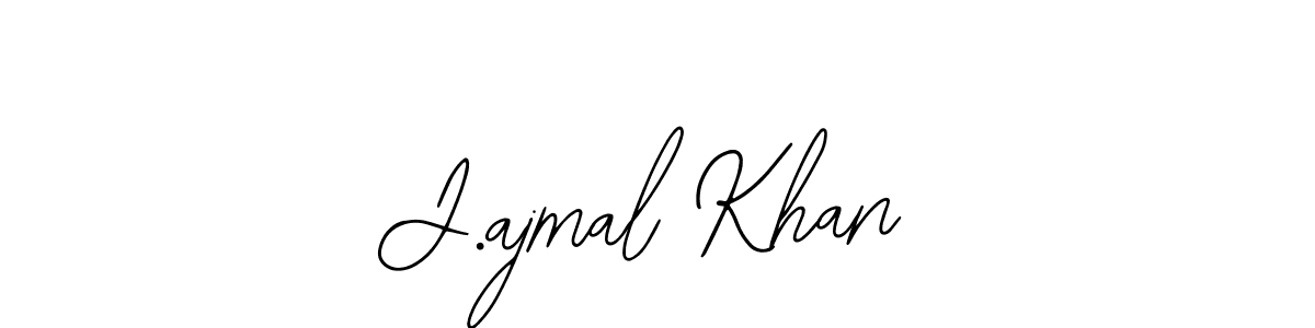 Best and Professional Signature Style for J.ajmal Khan. Bearetta-2O07w Best Signature Style Collection. J.ajmal Khan signature style 12 images and pictures png