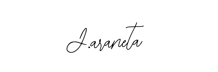 How to make J.araneta signature? Bearetta-2O07w is a professional autograph style. Create handwritten signature for J.araneta name. J.araneta signature style 12 images and pictures png