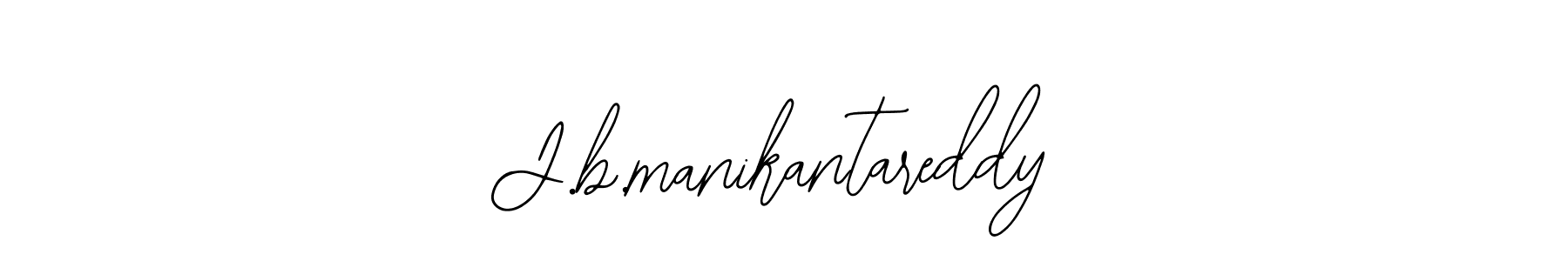 Bearetta-2O07w is a professional signature style that is perfect for those who want to add a touch of class to their signature. It is also a great choice for those who want to make their signature more unique. Get J.b.manikantareddy name to fancy signature for free. J.b.manikantareddy signature style 12 images and pictures png
