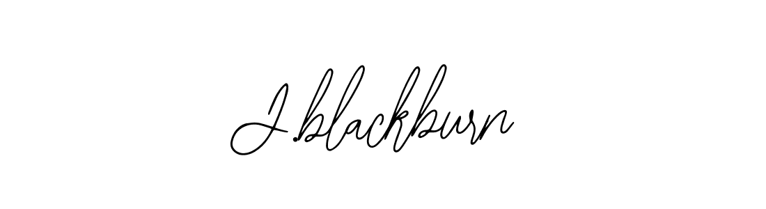 J.blackburn stylish signature style. Best Handwritten Sign (Bearetta-2O07w) for my name. Handwritten Signature Collection Ideas for my name J.blackburn. J.blackburn signature style 12 images and pictures png