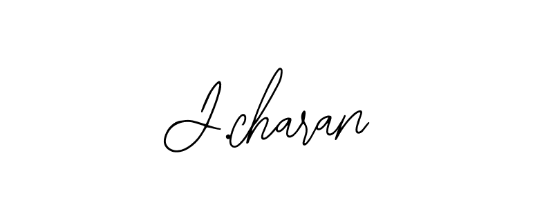 Best and Professional Signature Style for J.charan. Bearetta-2O07w Best Signature Style Collection. J.charan signature style 12 images and pictures png