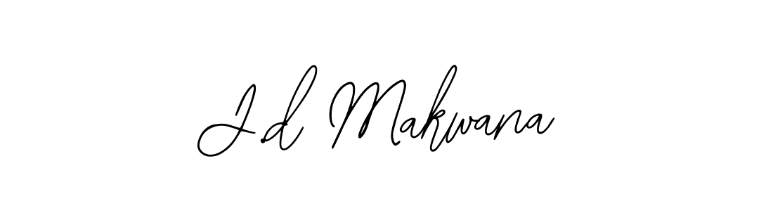 How to make J.d Makwana signature? Bearetta-2O07w is a professional autograph style. Create handwritten signature for J.d Makwana name. J.d Makwana signature style 12 images and pictures png