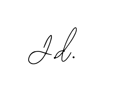 J.d. stylish signature style. Best Handwritten Sign (Bearetta-2O07w) for my name. Handwritten Signature Collection Ideas for my name J.d.. J.d. signature style 12 images and pictures png