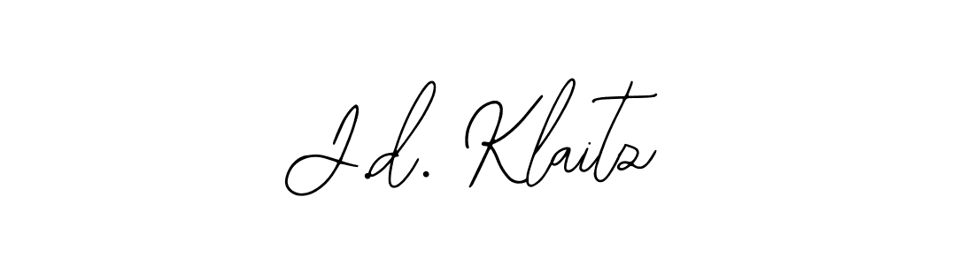 How to Draw J.d. Klaitz signature style? Bearetta-2O07w is a latest design signature styles for name J.d. Klaitz. J.d. Klaitz signature style 12 images and pictures png