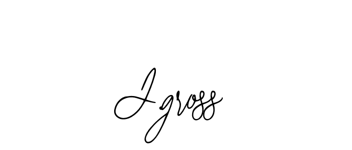 Use a signature maker to create a handwritten signature online. With this signature software, you can design (Bearetta-2O07w) your own signature for name J.gross. J.gross signature style 12 images and pictures png