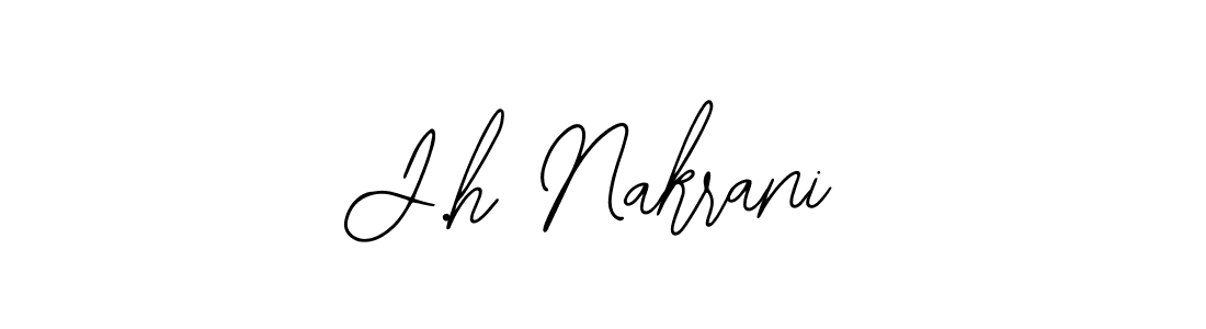 Similarly Bearetta-2O07w is the best handwritten signature design. Signature creator online .You can use it as an online autograph creator for name J.h Nakrani. J.h Nakrani signature style 12 images and pictures png