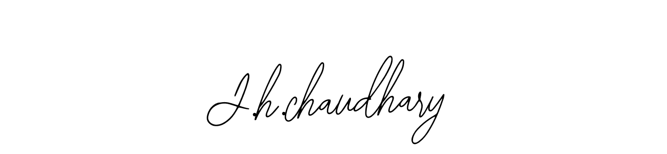 if you are searching for the best signature style for your name J.h.chaudhary. so please give up your signature search. here we have designed multiple signature styles  using Bearetta-2O07w. J.h.chaudhary signature style 12 images and pictures png