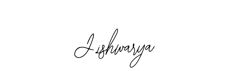 if you are searching for the best signature style for your name J.ishwarya. so please give up your signature search. here we have designed multiple signature styles  using Bearetta-2O07w. J.ishwarya signature style 12 images and pictures png