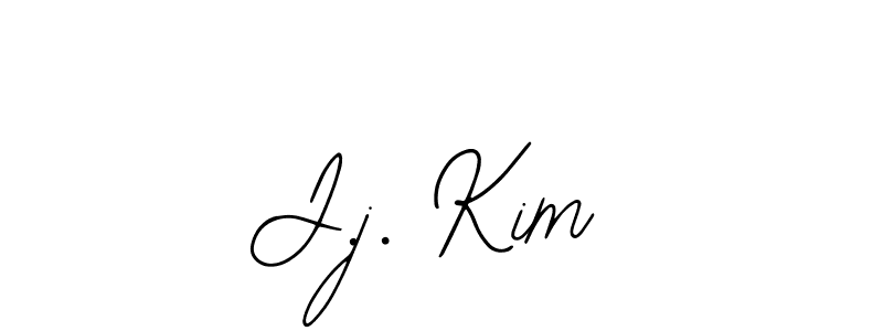 How to make J.j. Kim signature? Bearetta-2O07w is a professional autograph style. Create handwritten signature for J.j. Kim name. J.j. Kim signature style 12 images and pictures png