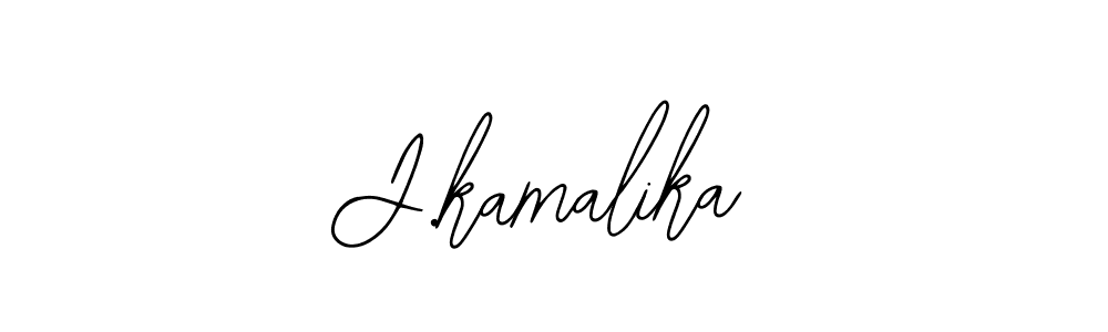 Also You can easily find your signature by using the search form. We will create J.kamalika name handwritten signature images for you free of cost using Bearetta-2O07w sign style. J.kamalika signature style 12 images and pictures png