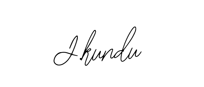 The best way (Bearetta-2O07w) to make a short signature is to pick only two or three words in your name. The name J.kundu include a total of six letters. For converting this name. J.kundu signature style 12 images and pictures png