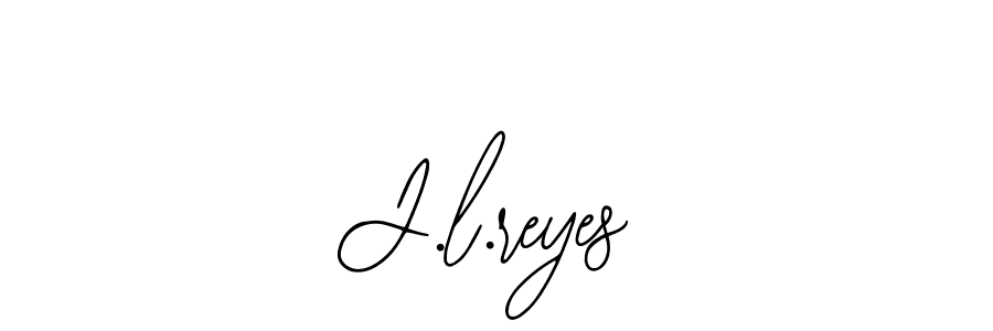 How to Draw J.l.reyes signature style? Bearetta-2O07w is a latest design signature styles for name J.l.reyes. J.l.reyes signature style 12 images and pictures png
