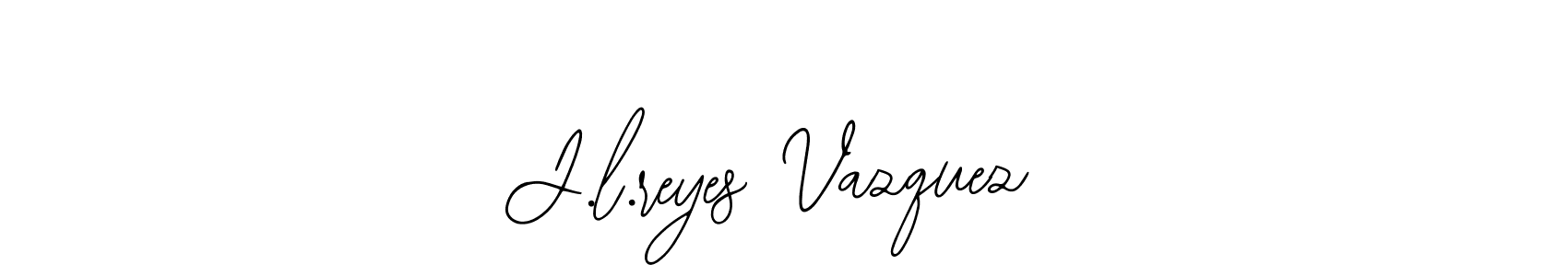 Make a short J.l.reyes Vazquez signature style. Manage your documents anywhere anytime using Bearetta-2O07w. Create and add eSignatures, submit forms, share and send files easily. J.l.reyes Vazquez signature style 12 images and pictures png