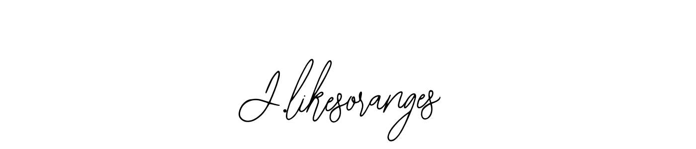 if you are searching for the best signature style for your name J.likesoranges. so please give up your signature search. here we have designed multiple signature styles  using Bearetta-2O07w. J.likesoranges signature style 12 images and pictures png