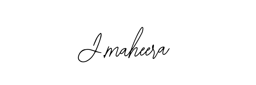Make a beautiful signature design for name J.maheera. With this signature (Bearetta-2O07w) style, you can create a handwritten signature for free. J.maheera signature style 12 images and pictures png