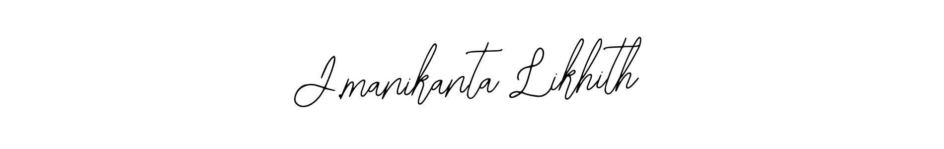 Once you've used our free online signature maker to create your best signature Bearetta-2O07w style, it's time to enjoy all of the benefits that J.manikanta Likhith name signing documents. J.manikanta Likhith signature style 12 images and pictures png