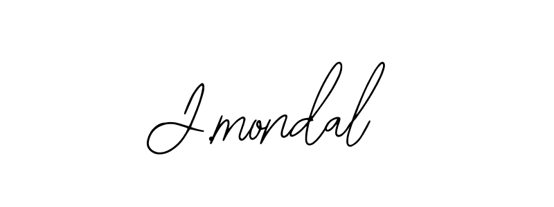 Make a beautiful signature design for name J.mondal. Use this online signature maker to create a handwritten signature for free. J.mondal signature style 12 images and pictures png