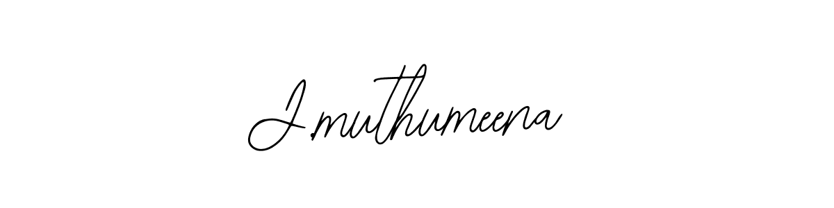 Create a beautiful signature design for name J.muthumeena. With this signature (Bearetta-2O07w) fonts, you can make a handwritten signature for free. J.muthumeena signature style 12 images and pictures png