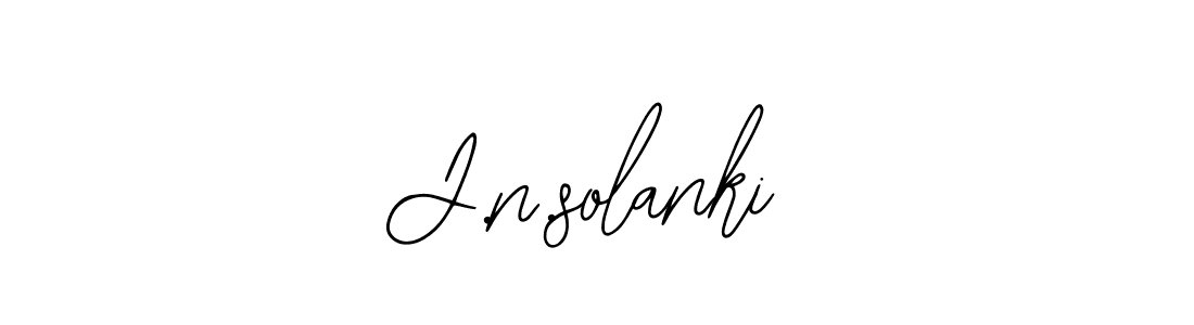 The best way (Bearetta-2O07w) to make a short signature is to pick only two or three words in your name. The name J.n.solanki include a total of six letters. For converting this name. J.n.solanki signature style 12 images and pictures png