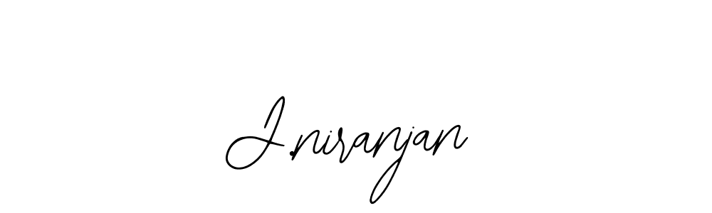 Also we have J.niranjan name is the best signature style. Create professional handwritten signature collection using Bearetta-2O07w autograph style. J.niranjan signature style 12 images and pictures png