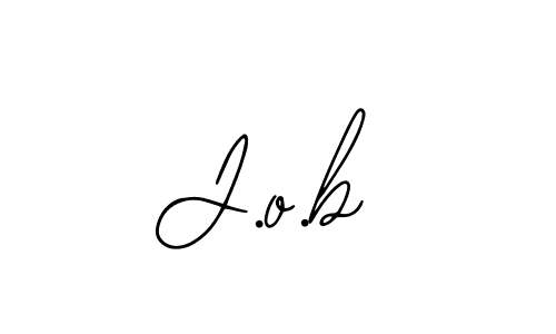 How to make J.o.b name signature. Use Bearetta-2O07w style for creating short signs online. This is the latest handwritten sign. J.o.b signature style 12 images and pictures png