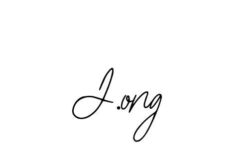 It looks lik you need a new signature style for name J.ong. Design unique handwritten (Bearetta-2O07w) signature with our free signature maker in just a few clicks. J.ong signature style 12 images and pictures png
