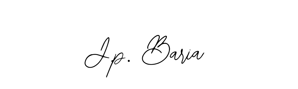 It looks lik you need a new signature style for name J.p. Baria. Design unique handwritten (Bearetta-2O07w) signature with our free signature maker in just a few clicks. J.p. Baria signature style 12 images and pictures png