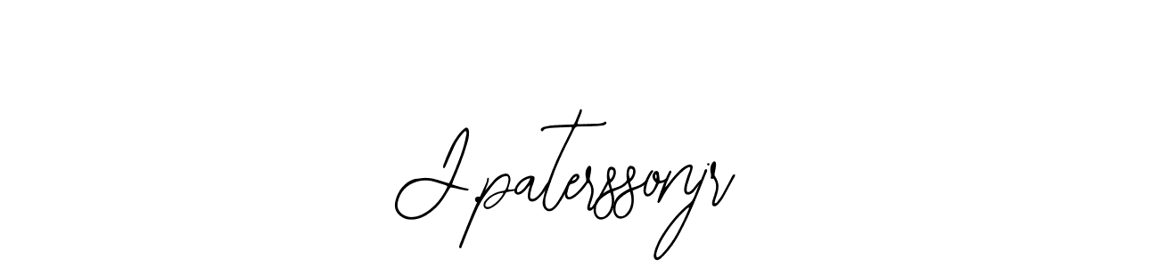 How to make J.paterssonjr signature? Bearetta-2O07w is a professional autograph style. Create handwritten signature for J.paterssonjr name. J.paterssonjr signature style 12 images and pictures png