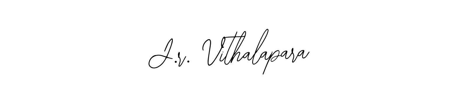 Make a short J.r. Vithalapara signature style. Manage your documents anywhere anytime using Bearetta-2O07w. Create and add eSignatures, submit forms, share and send files easily. J.r. Vithalapara signature style 12 images and pictures png