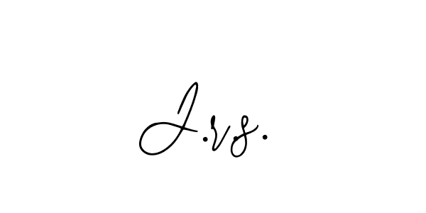 Create a beautiful signature design for name J.r.s.. With this signature (Bearetta-2O07w) fonts, you can make a handwritten signature for free. J.r.s. signature style 12 images and pictures png