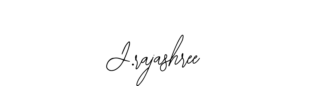 How to make J.rajashree signature? Bearetta-2O07w is a professional autograph style. Create handwritten signature for J.rajashree name. J.rajashree signature style 12 images and pictures png