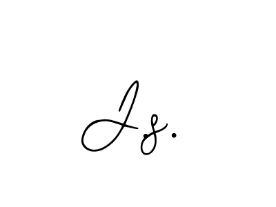 J.s. stylish signature style. Best Handwritten Sign (Bearetta-2O07w) for my name. Handwritten Signature Collection Ideas for my name J.s.. J.s. signature style 12 images and pictures png