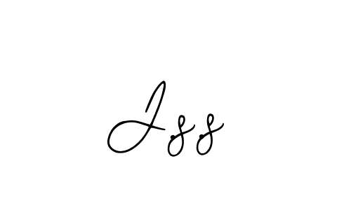 if you are searching for the best signature style for your name J.s.s. so please give up your signature search. here we have designed multiple signature styles  using Bearetta-2O07w. J.s.s signature style 12 images and pictures png