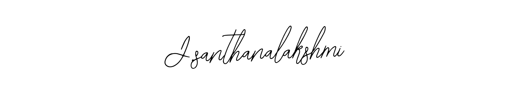 Make a beautiful signature design for name J.santhanalakshmi. With this signature (Bearetta-2O07w) style, you can create a handwritten signature for free. J.santhanalakshmi signature style 12 images and pictures png