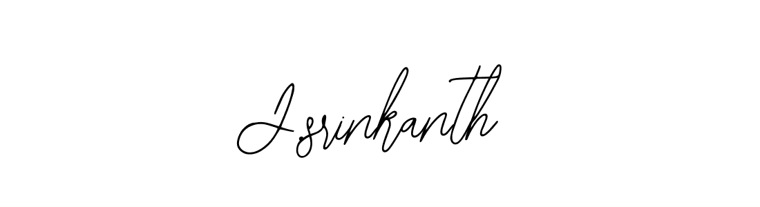 Design your own signature with our free online signature maker. With this signature software, you can create a handwritten (Bearetta-2O07w) signature for name J.srinkanth. J.srinkanth signature style 12 images and pictures png