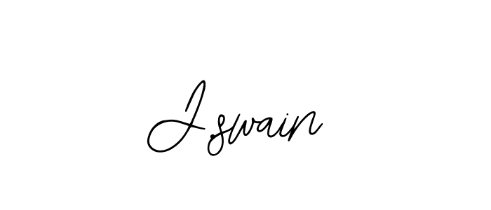 Best and Professional Signature Style for J.swain. Bearetta-2O07w Best Signature Style Collection. J.swain signature style 12 images and pictures png